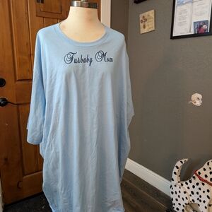 Light Blue 'Furbaby Mom' T-Shirt